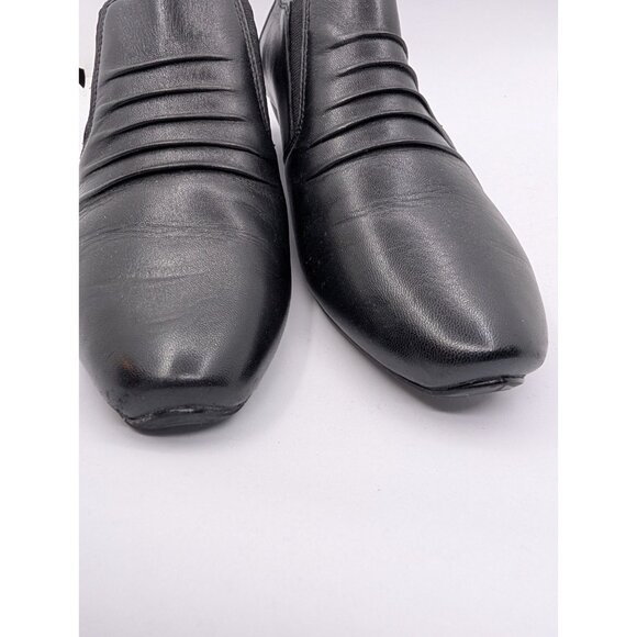 Josef Seibel Tina Clogs Booties Shoes Womens Size 39 US 8-8.5 US Black Leather - Picture 9 of 14